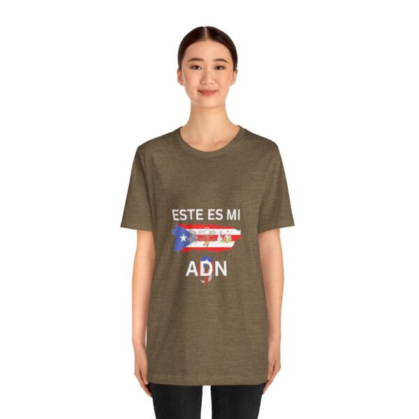 This is my DNA T-shirt Series: "Este es mi ADN" - Puerto Rico (Spanish) - Unisex - Image 11