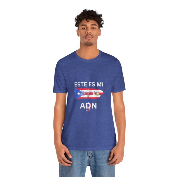 This is my DNA T-shirt Series: "Este es mi ADN" - Puerto Rico (Spanish) - Unisex - Image 40