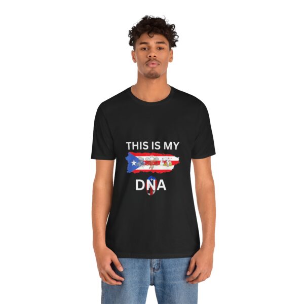 This is my DNA T-shirt - Puerto Rico (English) - Unisex - Image 4