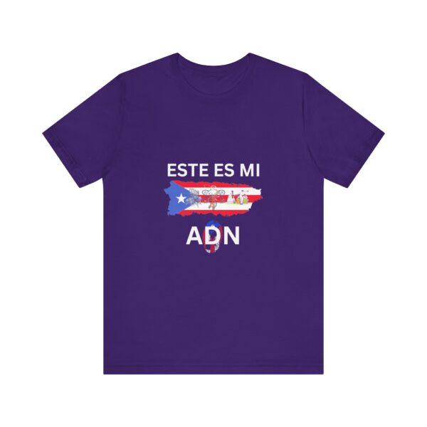 This is my DNA T-shirt Series: "Este es mi ADN" - Puerto Rico (Spanish) - Unisex - Image 41