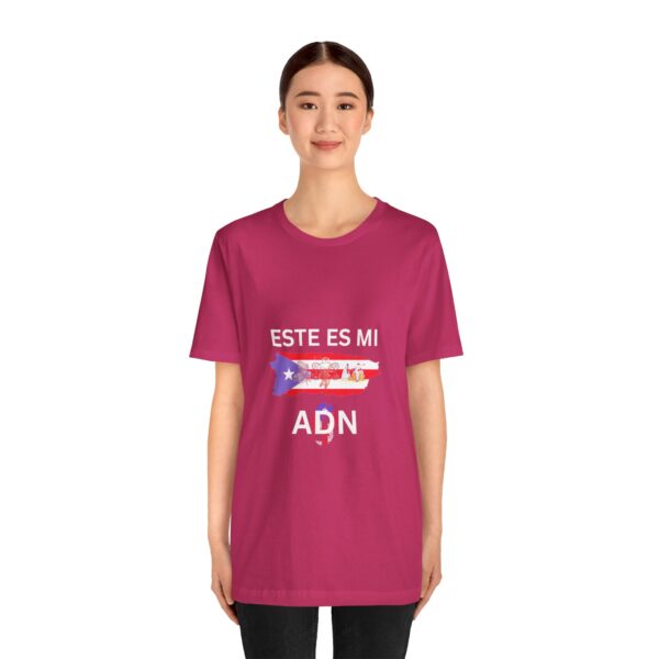 This is my DNA T-shirt Series: "Este es mi ADN" - Puerto Rico (Spanish) - Unisex - Image 51