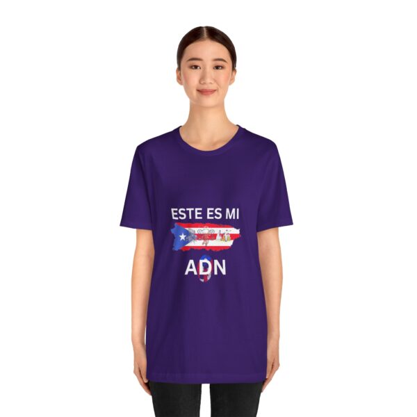 This is my DNA T-shirt Series: "Este es mi ADN" - Puerto Rico (Spanish) - Unisex - Image 43