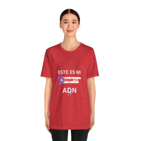 This is my DNA T-shirt Series: "Este es mi ADN" - Puerto Rico (Spanish) - Unisex - Image 59