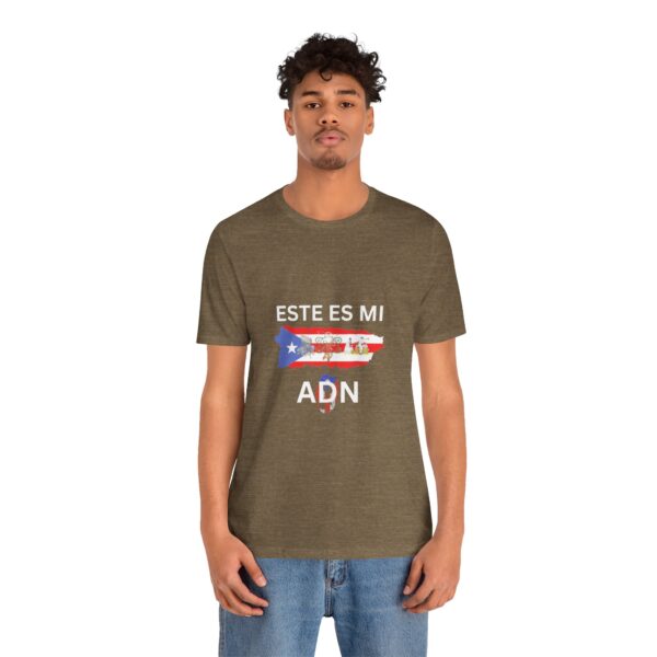 This is my DNA T-shirt Series: "Este es mi ADN" - Puerto Rico (Spanish) - Unisex - Image 12