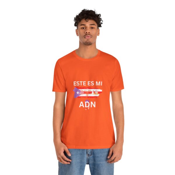 This is my DNA T-shirt Series: "Este es mi ADN" - Puerto Rico (Spanish) - Unisex - Image 4