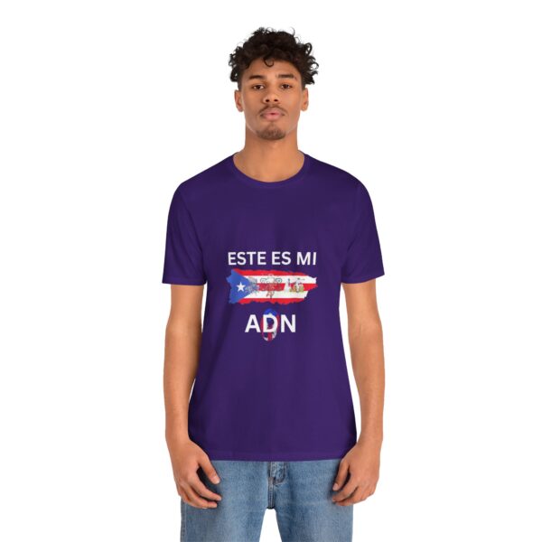 This is my DNA T-shirt Series: "Este es mi ADN" - Puerto Rico (Spanish) - Unisex - Image 44