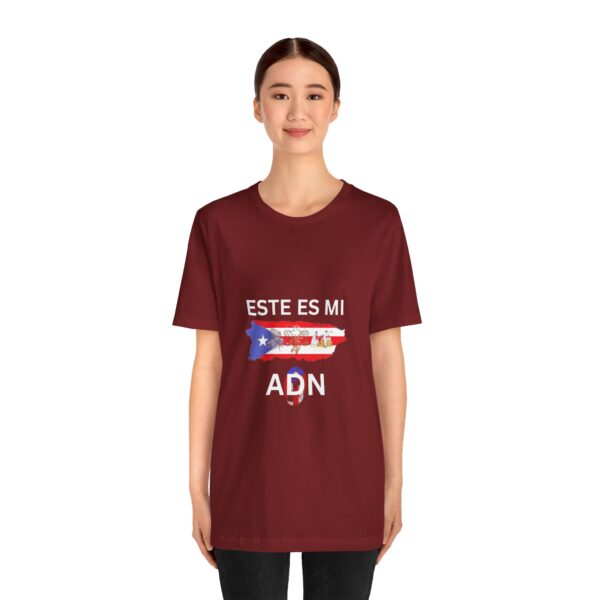 This is my DNA T-shirt Series: "Este es mi ADN" - Puerto Rico (Spanish) - Unisex - Image 67