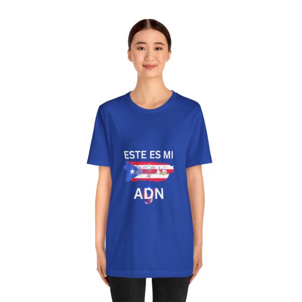 This is my DNA T-shirt Series: "Este es mi ADN" - Puerto Rico (Spanish) - Unisex - Image 35