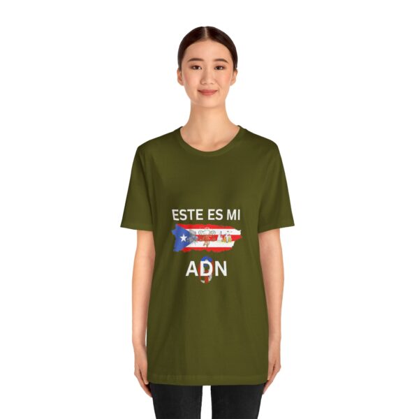 This is my DNA T-shirt Series: "Este es mi ADN" - Puerto Rico (Spanish) - Unisex - Image 15