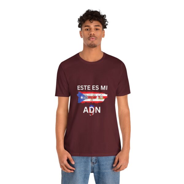 This is my DNA T-shirt Series: "Este es mi ADN" - Puerto Rico (Spanish) - Unisex - Image 56