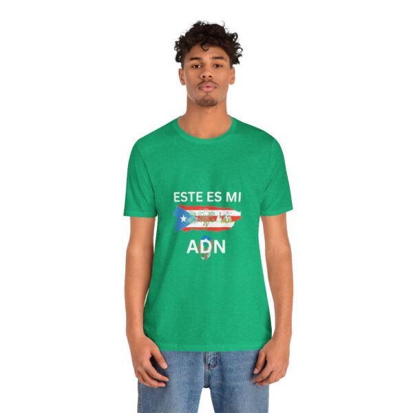 This is my DNA T-shirt Series: "Este es mi ADN" - Puerto Rico (Spanish) - Unisex - Image 28