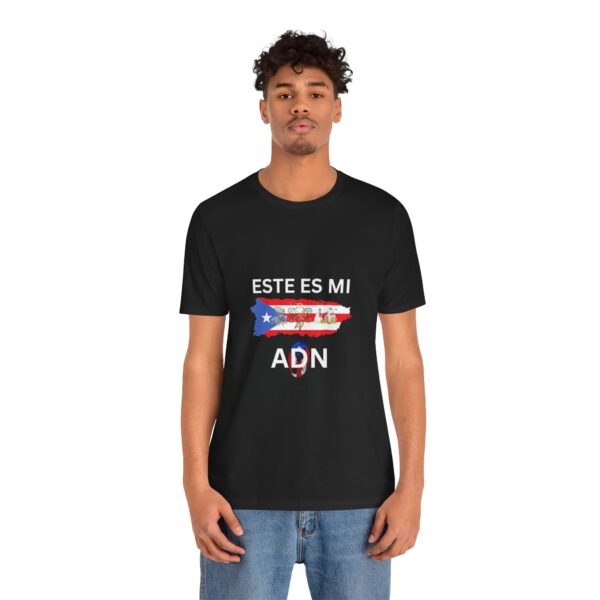 This is my DNA T-shirt Series: "Este es mi ADN" - Puerto Rico (Spanish) - Unisex - Image 8