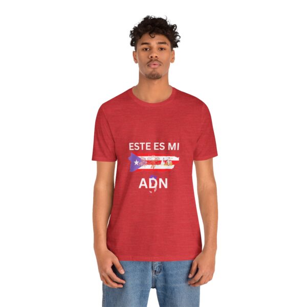 This is my DNA T-shirt Series: "Este es mi ADN" - Puerto Rico (Spanish) - Unisex - Image 60