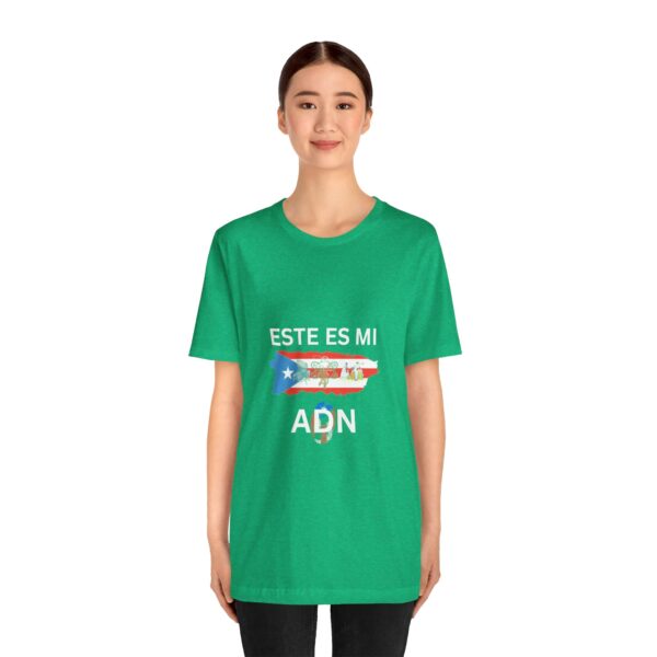 This is my DNA T-shirt Series: "Este es mi ADN" - Puerto Rico (Spanish) - Unisex - Image 27