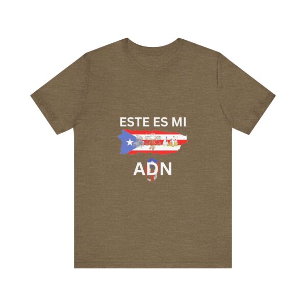 This is my DNA T-shirt Series: "Este es mi ADN" - Puerto Rico (Spanish) - Unisex - Image 9