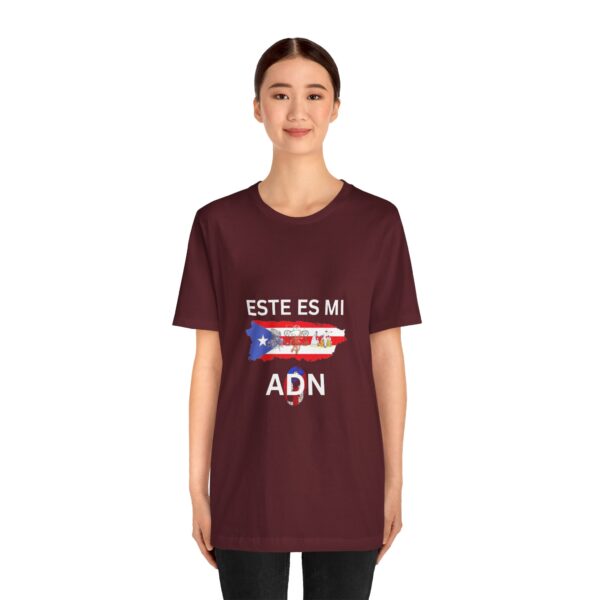 This is my DNA T-shirt Series: "Este es mi ADN" - Puerto Rico (Spanish) - Unisex - Image 55