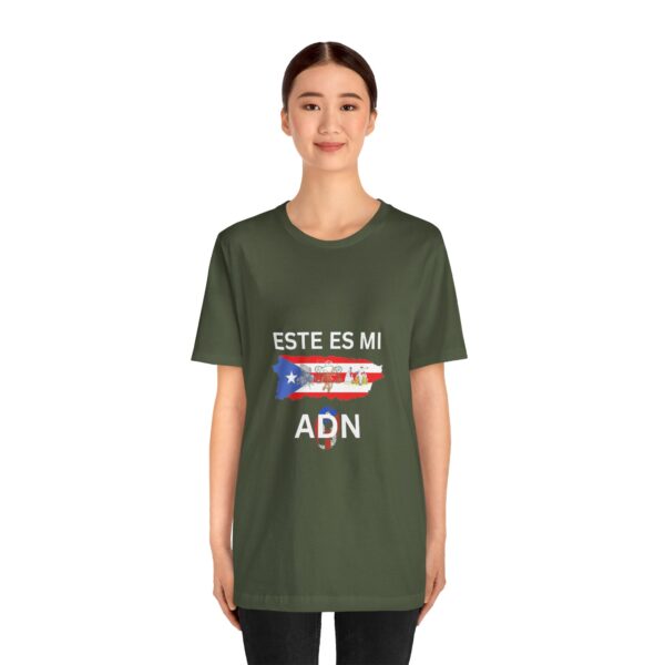 This is my DNA T-shirt Series: "Este es mi ADN" - Puerto Rico (Spanish) - Unisex - Image 23